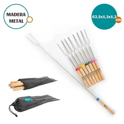 SET 8 TENEDORES EXTENDIBLES